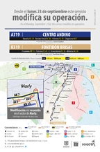 Servicio zonal A319 Centro Andino - K319 Fontib&oacute;n Brisas modifica su recorrido