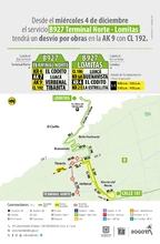 Servicio TransMiZonal 927 Terminal Norte - Lomitas tendr&aacute; desvios por la carrera 9