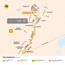 Servicio TransMiZonal 4-2 Diana Turbay cambia su operaci&oacute;n