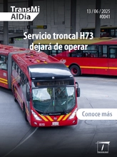 Servicio troncal H73 dejar&aacute; de operar