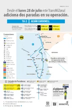 Servicio 10-3 Alb&aacute;n Carbonell colocar&aacute; dos paradas adicionales en las noches
