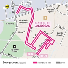 Servicios con afectaci&oacute;n por cierre de la calle 53 y carrera 60