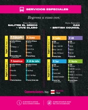 Bogot&aacute; facilita la movilidad de los asistentes al concierto de Green Day