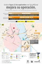 Servicio TransMiZonal K635 Montevideo - H635 Arborizadora Alta modifica su recorrido