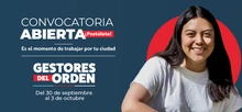 Convocatoria abierta Gestores de orden