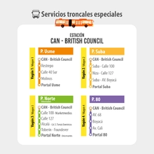 Servicios troncales especiales para el concierto de Imagine Dragons