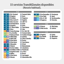 Servicios TransMiZonales disponibles para el concierto de Imagine Dragons