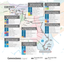 Servicios TransMiZonales que te movilizan desde San Bernardino hasta la Calle 100