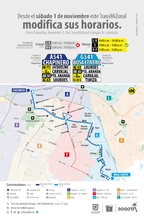 Ruta A541 Chapinero - G541 Bosa Centro modifica sus horarios