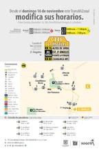Servicio TransMiZonal C146 modifica su horario de operaci&oacute;n