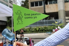 Bander&iacute;n de peat&oacute;n