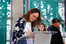 Mar&iacute;a Fernanda Ortiz, gerente de TRANSMILENIO S.A.