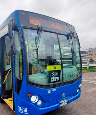Bus Sin cupo