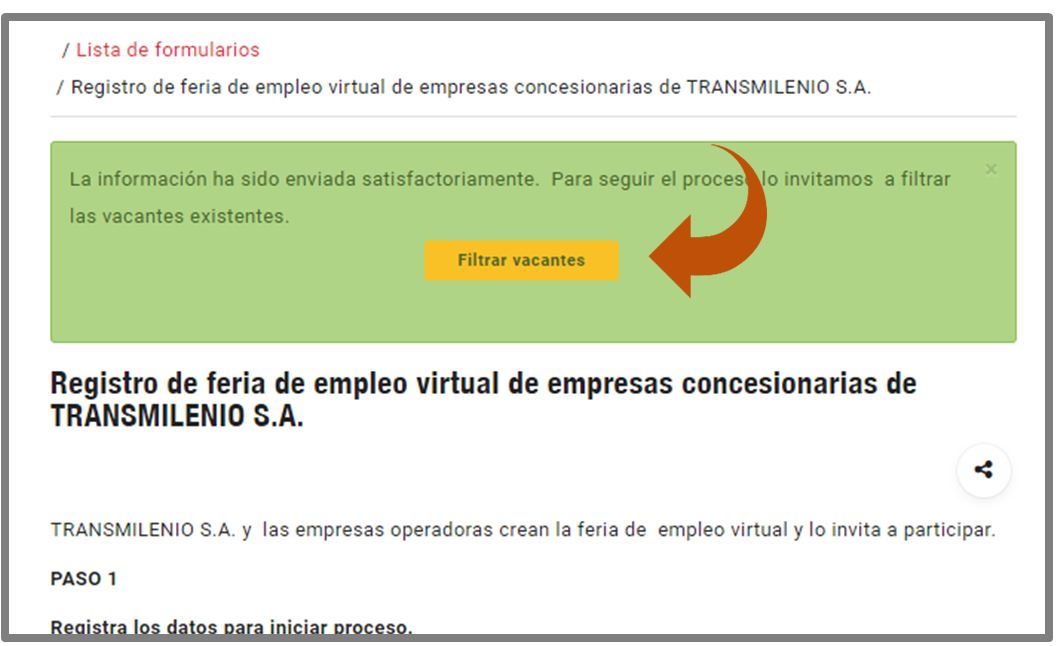 Filtrar Zona ofertas de trabajo