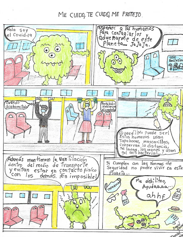 Me cuido, te cuido y me protejo