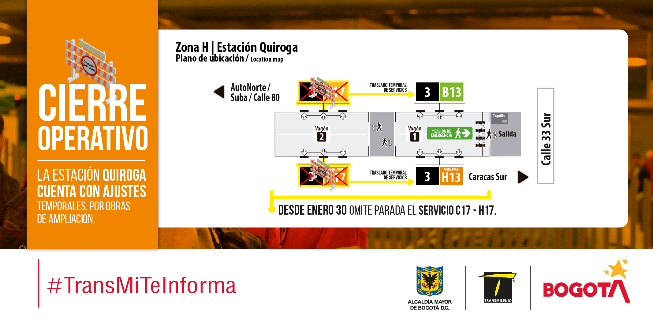 Zona H Estación Quiroga