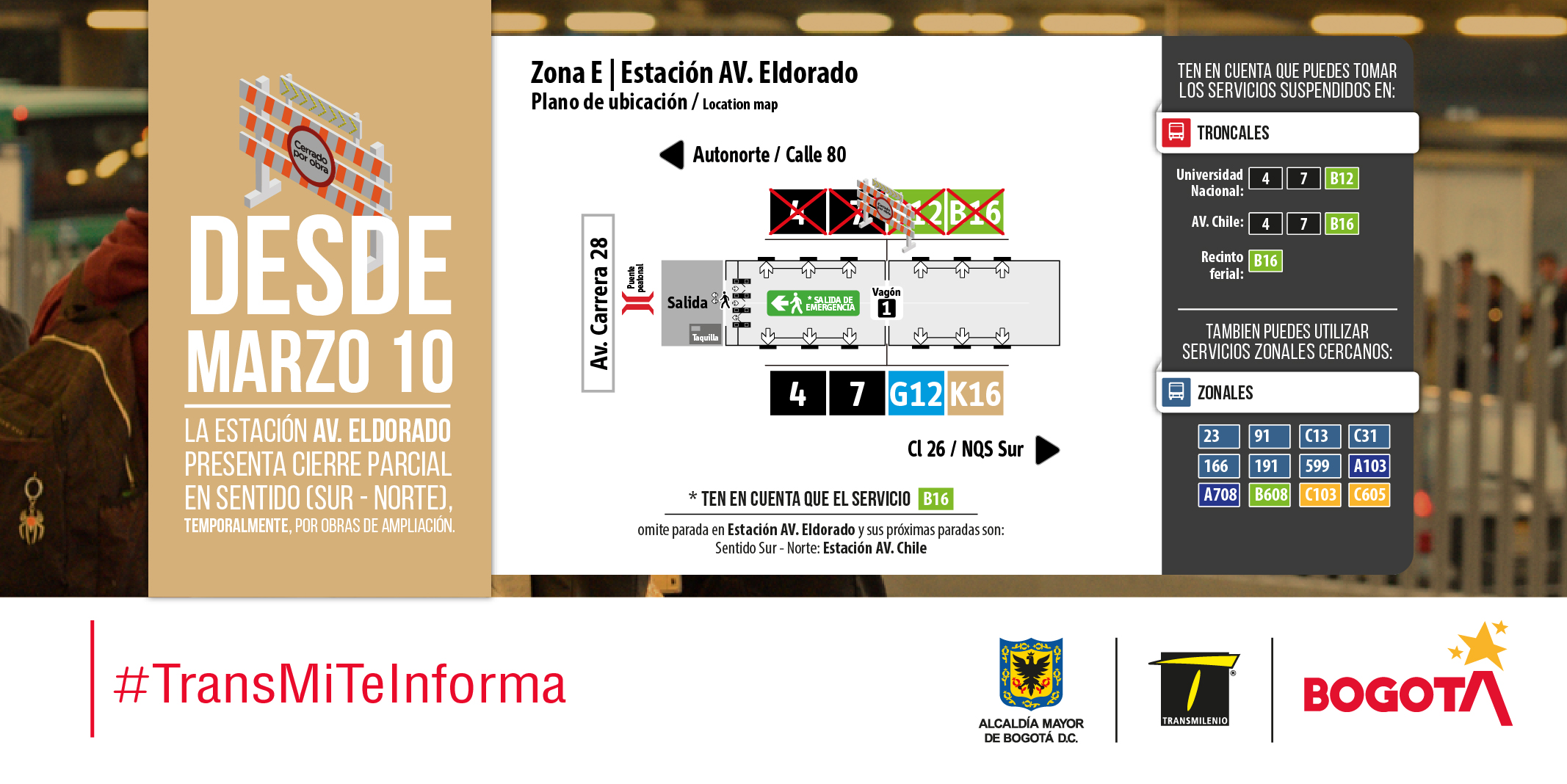 Estación Avenida El Dorado