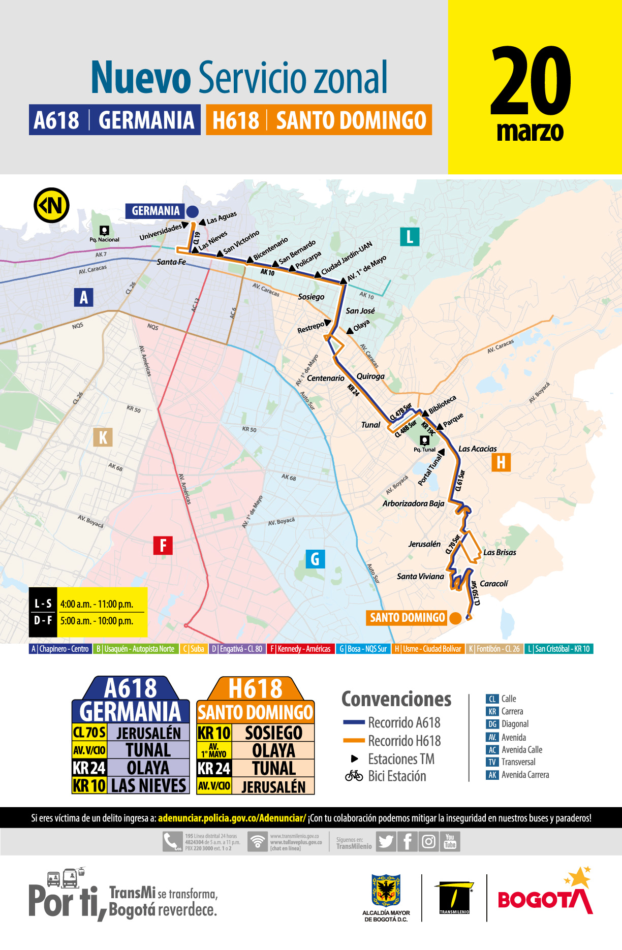 A618 Germania – H618 Santo Domingo A618 Germania – H618 Santo Domingo