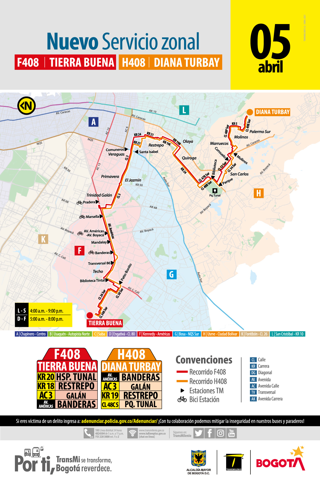 F408 Tierra Buena – H408 Diana Turbay F408 Tierra Buena – H408 Diana Turbay