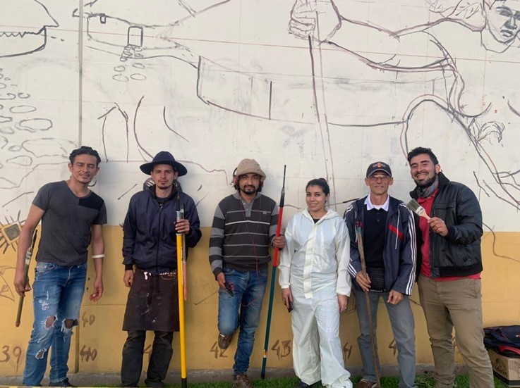 Colectivo Subarsivos: Reinaldo Castro, David Lemus, Juan Millan, Olga Chaparro, Orlando Rincón, Harold Pouchard