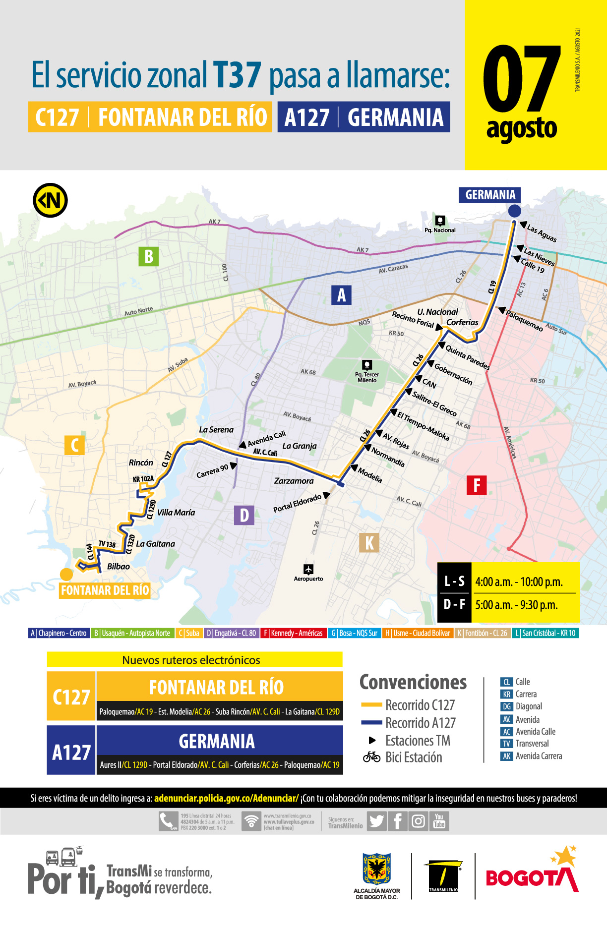 C127 Fontanar del Río - A127 Germania
