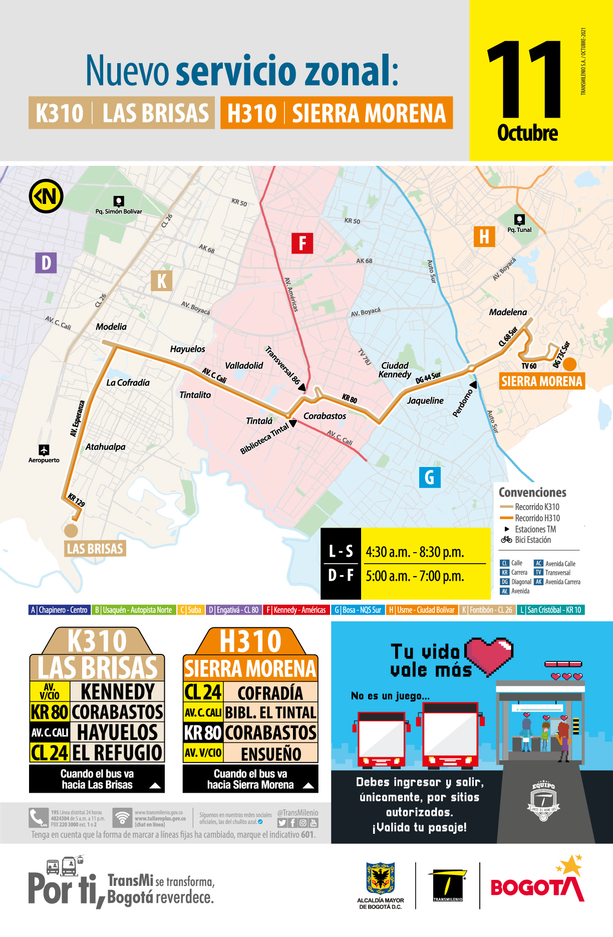 K310 Las Brisas - H310 Sierra Morena K310 Las Brisas - H310 Sierra Morena