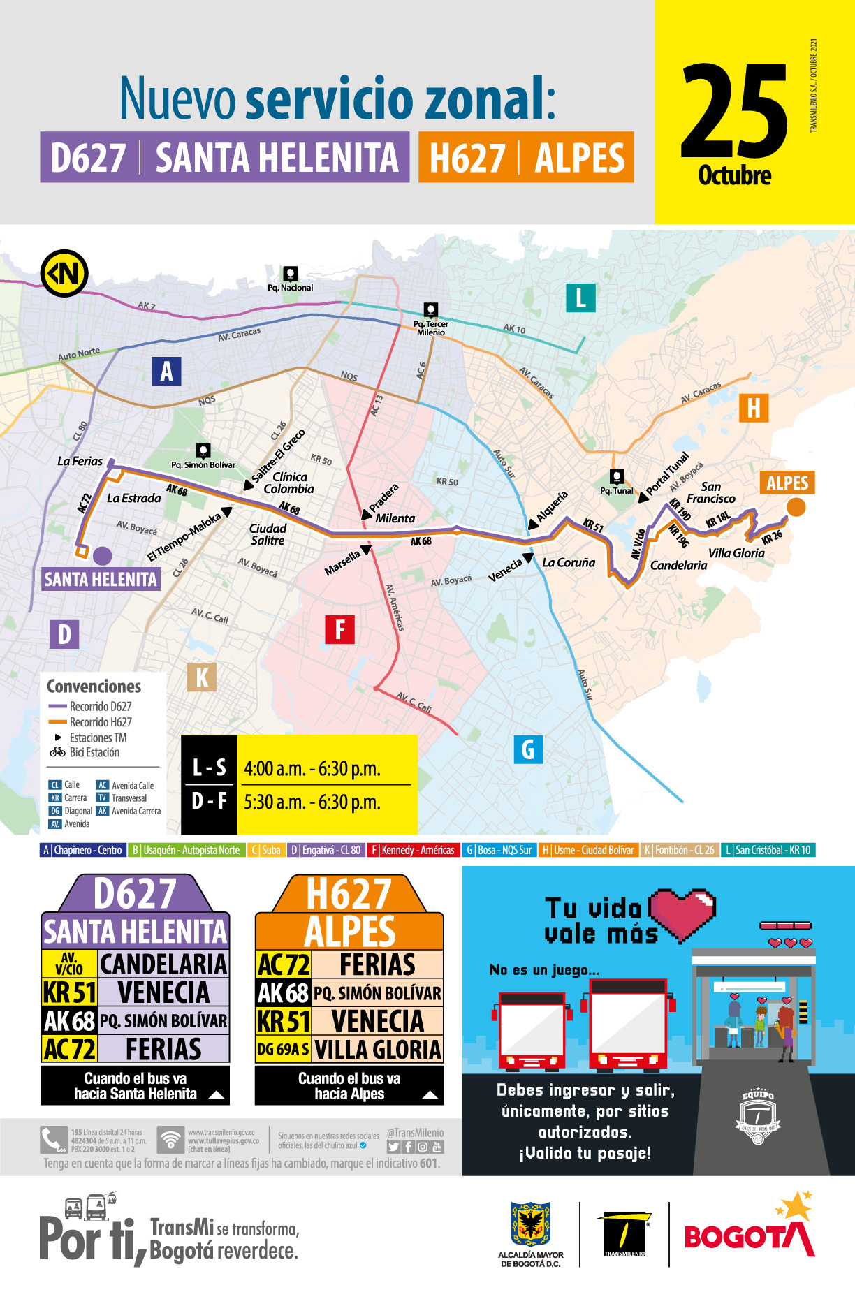 D627 Santa Helenita - H627 Alpes