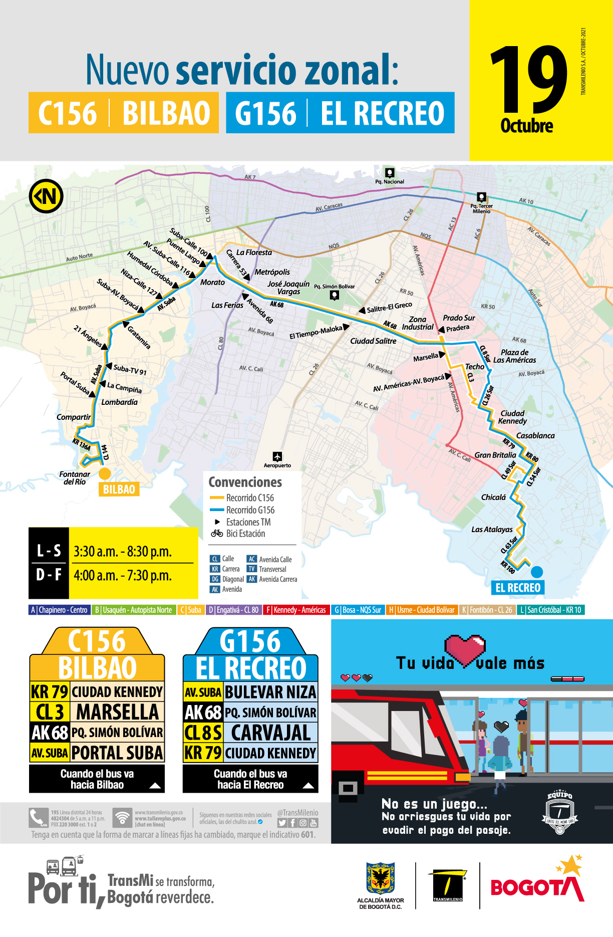 C156 Bilbao - G156 El Recreo