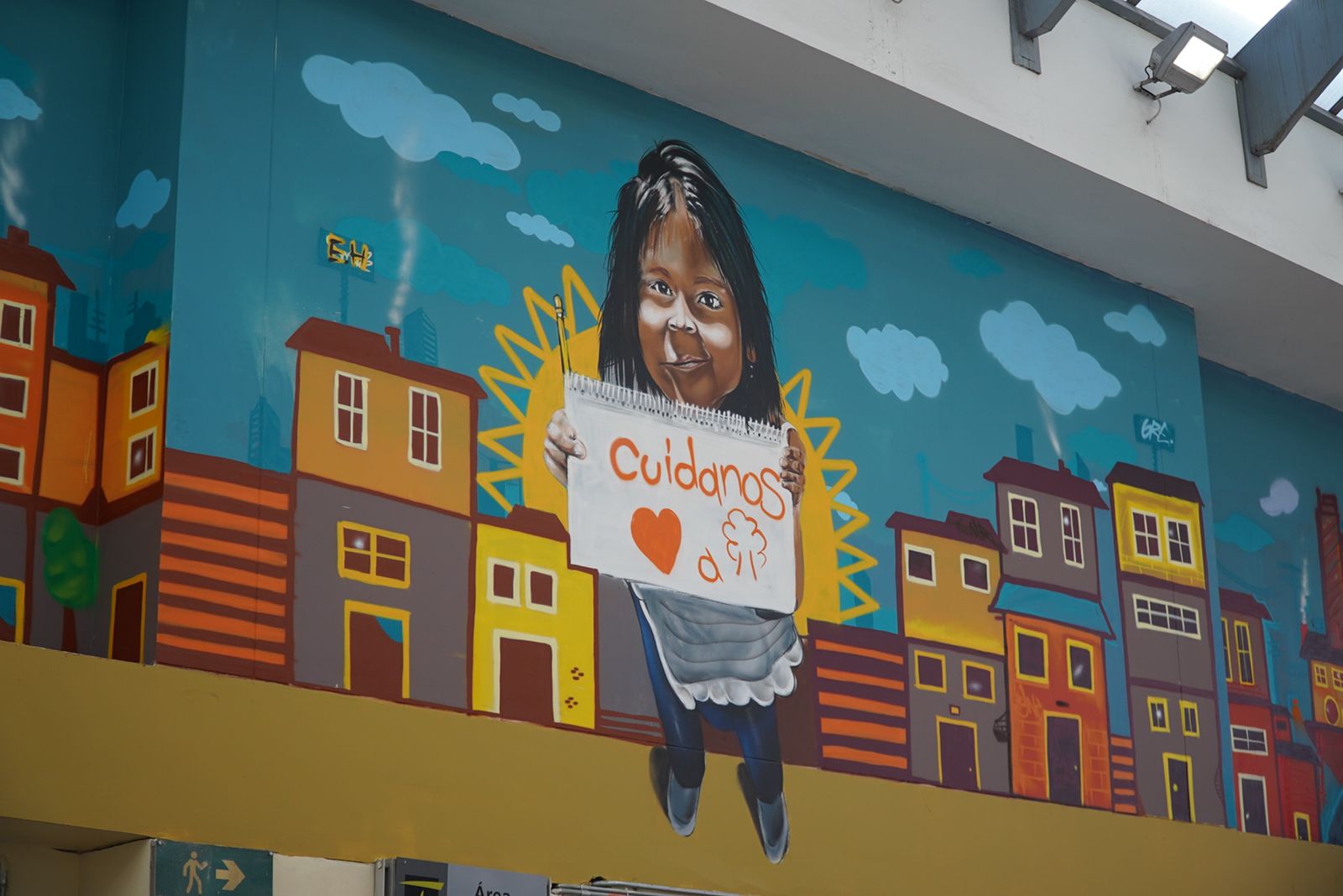 Murales en el Sistema