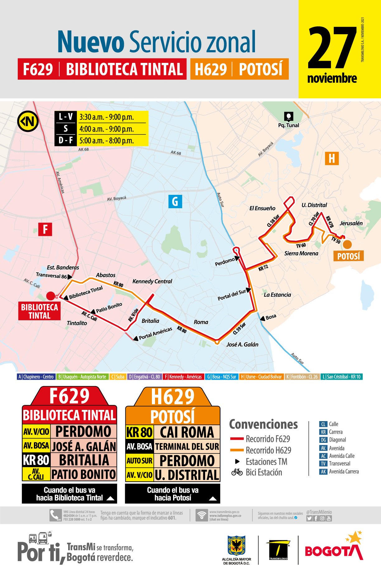 F629 Biblioteca Tintal - H629 Potosí