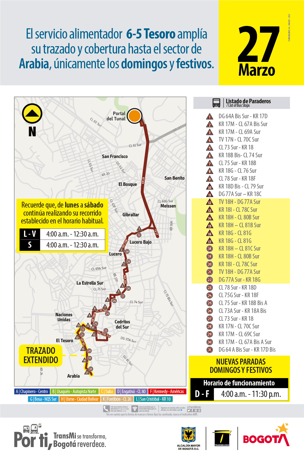 alimentador 6-5 Tesoro