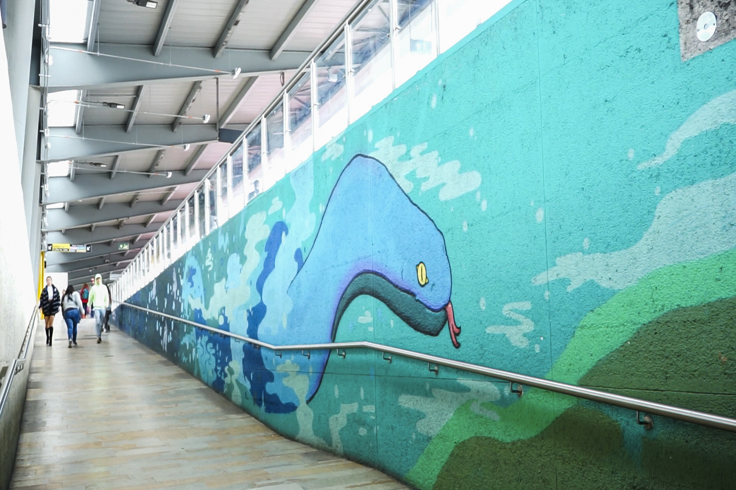 Arte, cultura Arte, color y cultura en TransMilenio