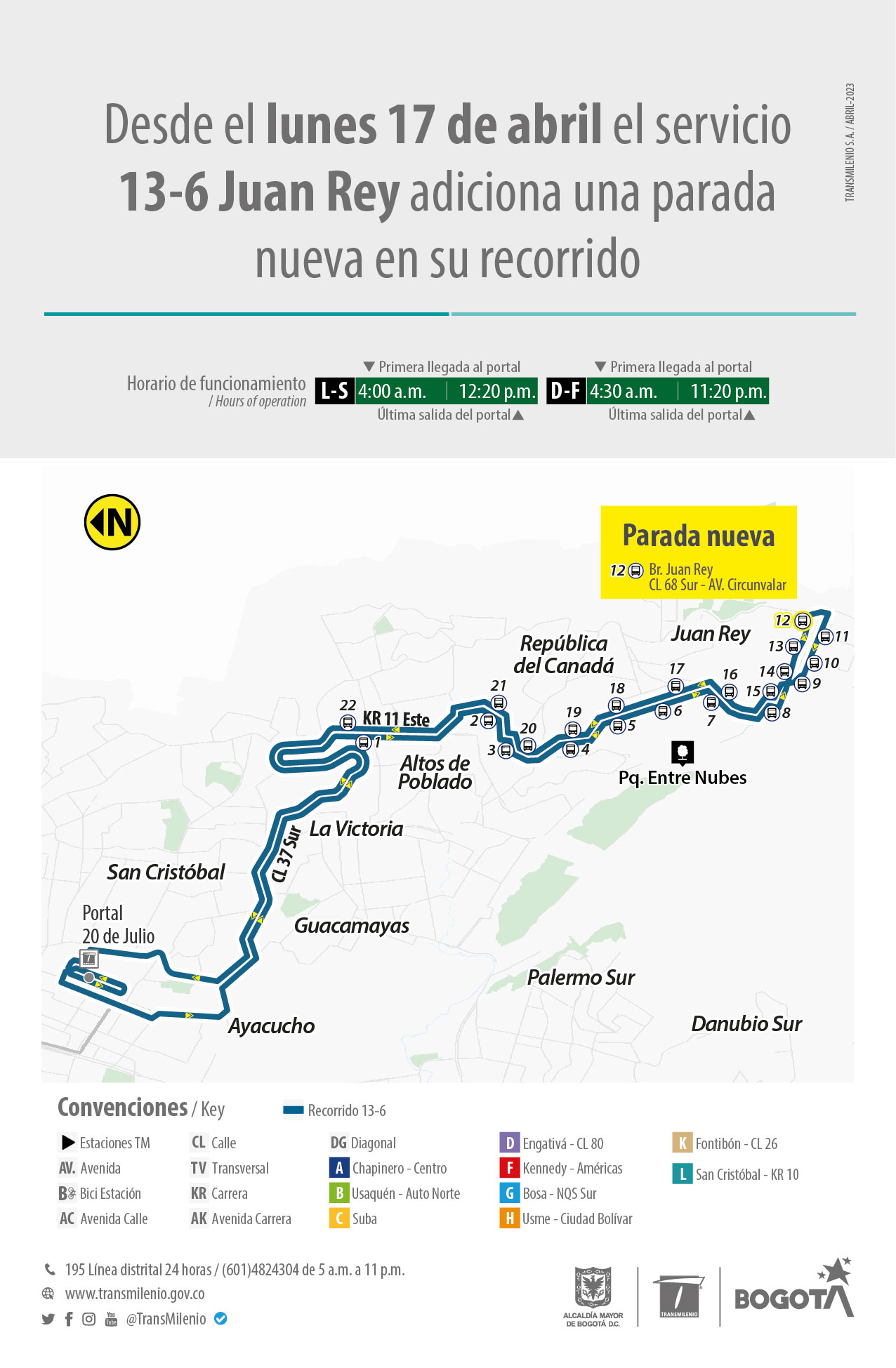 Nueva parada en la ruta 13 - 6 Juan Rey