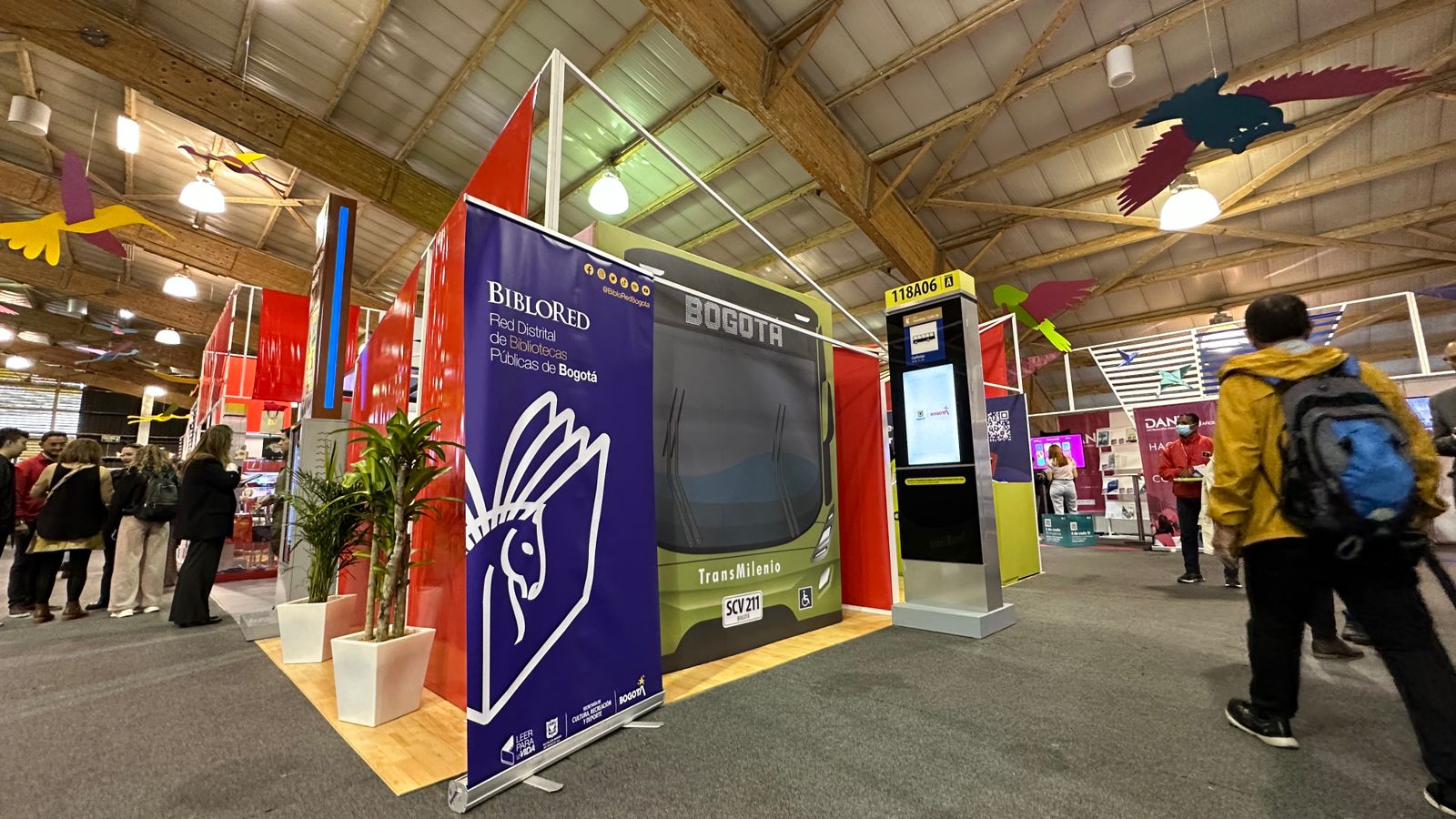 TransMilenio en la Filbo TransMilenio en la Filbo
