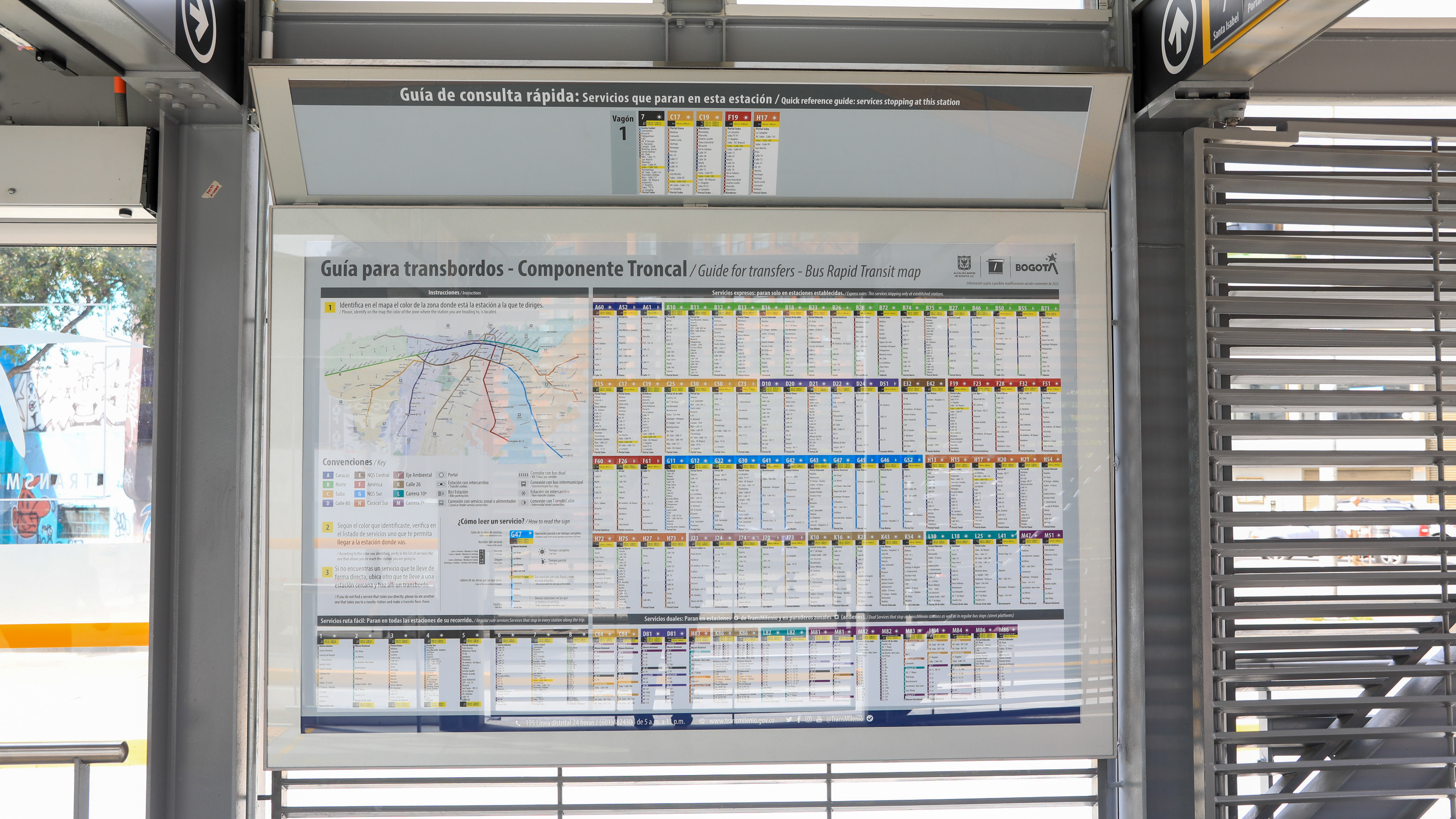 Guías y cenefas en estaciones Guías y cenefas en estaciones