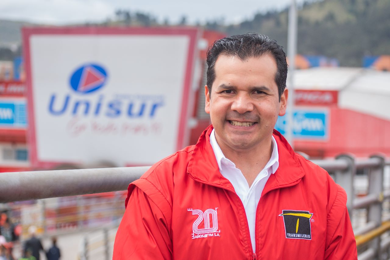 Orlando Santiago, gerente de TRANSMILENIO S.A. o