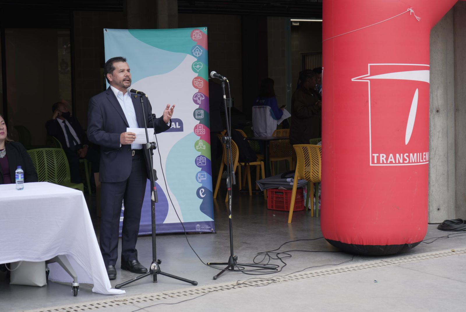 Orlando Santiago, gerente general de TRANSMILENIO S.A. Orlando Santiago, gerente general de TRANSMILENIO S.A.