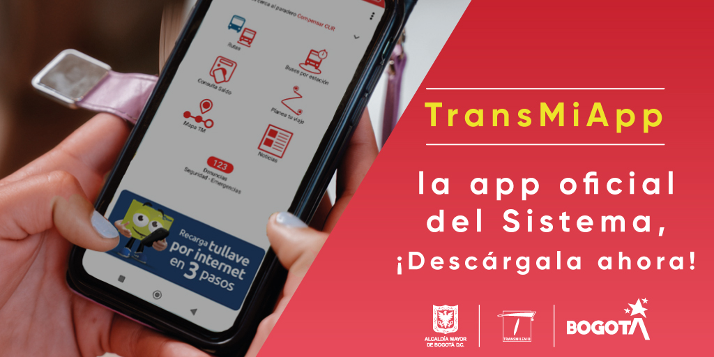 Pantalla de TransMiapp