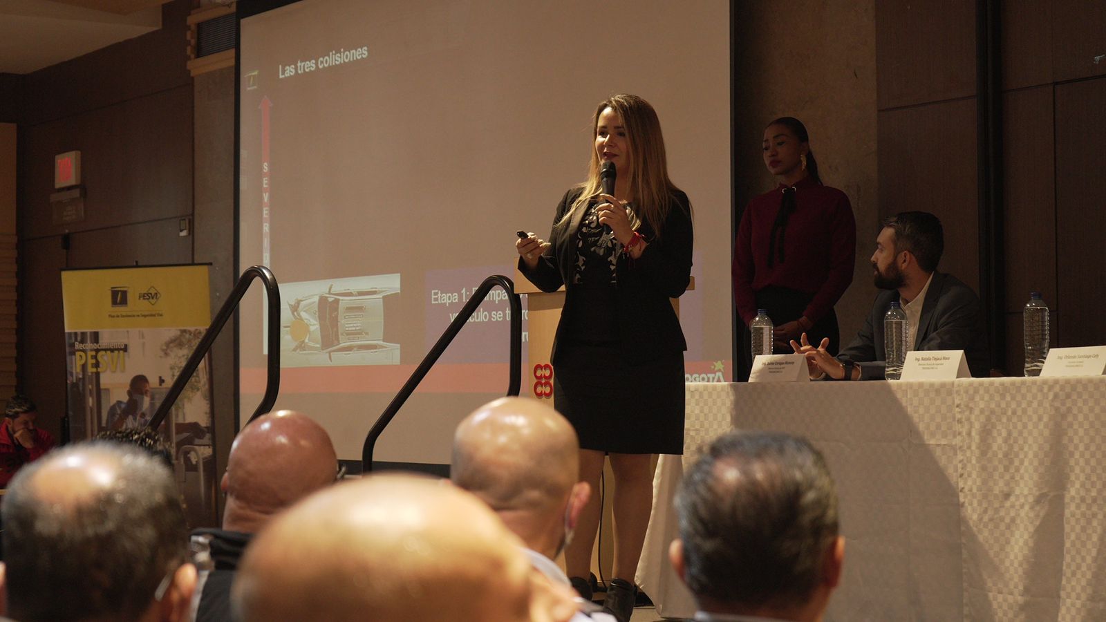 Directora técnica de Seguridad de TRANSMILENIO S.A., Natalia Tinjacá