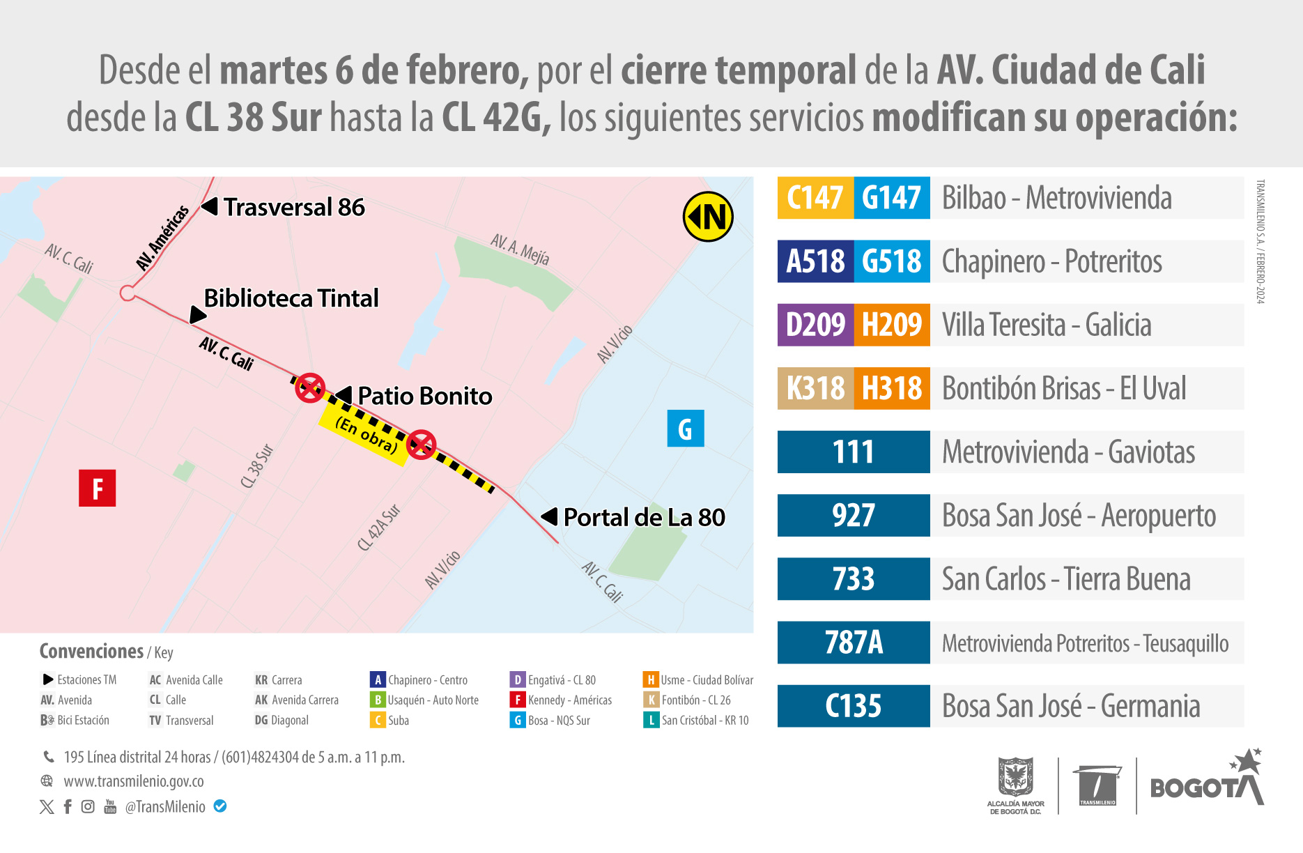 Rutas zonales modifican su recorrido temporalmente en la Avenida Ciudad de Cali Rutas zonales modifican su recorrido temporalmente en la Avenida Ciudad de Cali