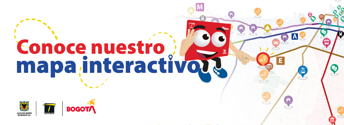 Quiero conocer Bogotá Botón de quiero conocer Bogotá - Mapa turístico por Bogotá