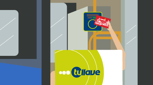 Tarjeta tullave para transbordo Tarjeta tullave para transbordo