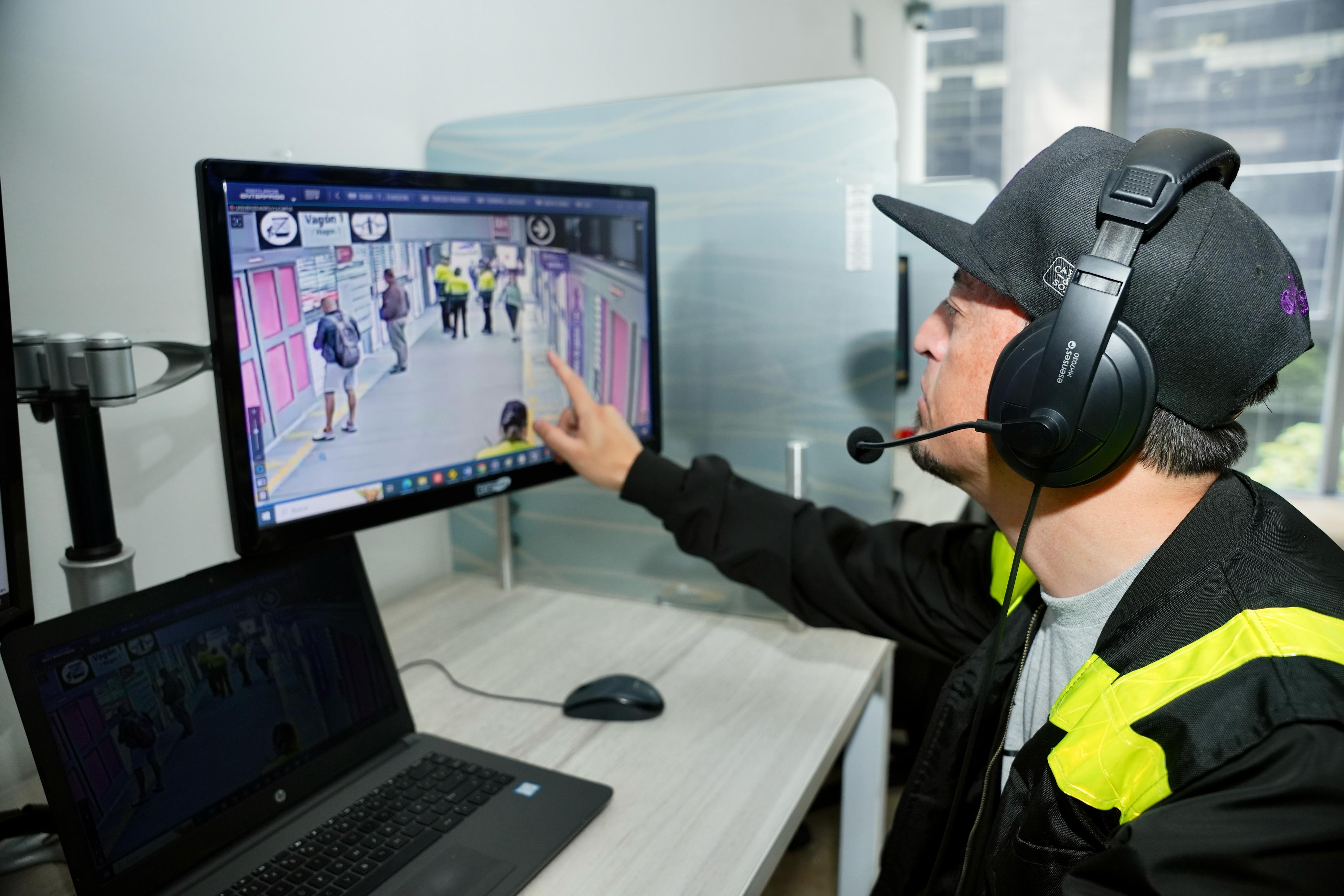 Centro de control botón de pánico Centro de control botón de pánico