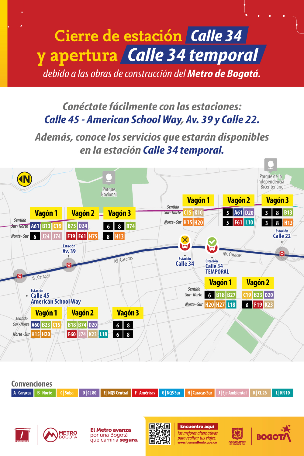 Calle temporal 34 Calle temporal 34