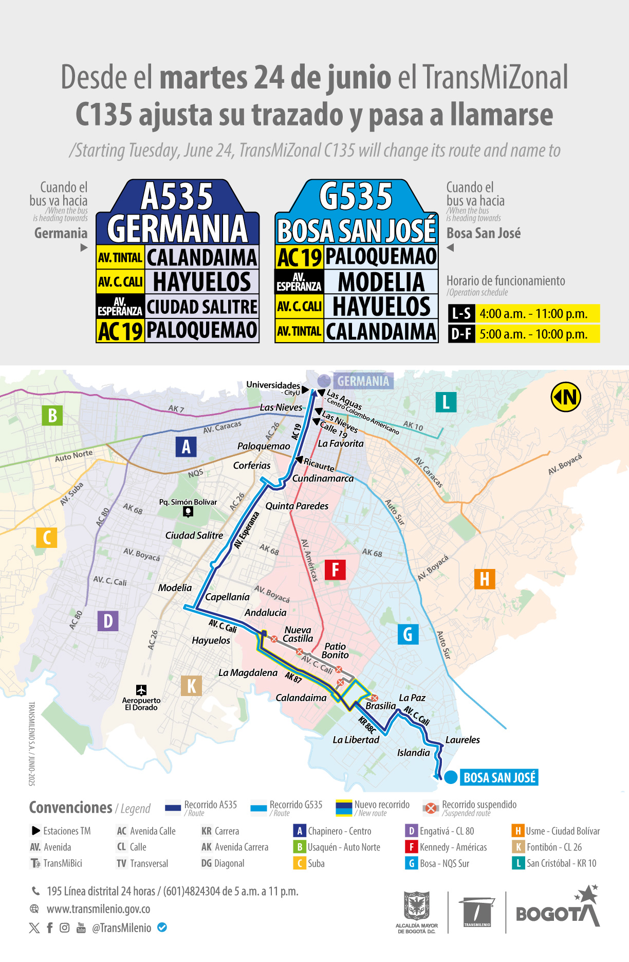 C135 cambia de nombre C135 cambia de nombre