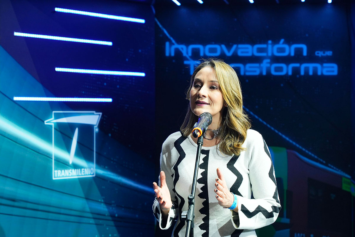 María Fernanda Ortiz, gerente general de TRANSMILENIO S.A. María Fernanda Ortiz, gerente general de TRANSMILENIO S.A.