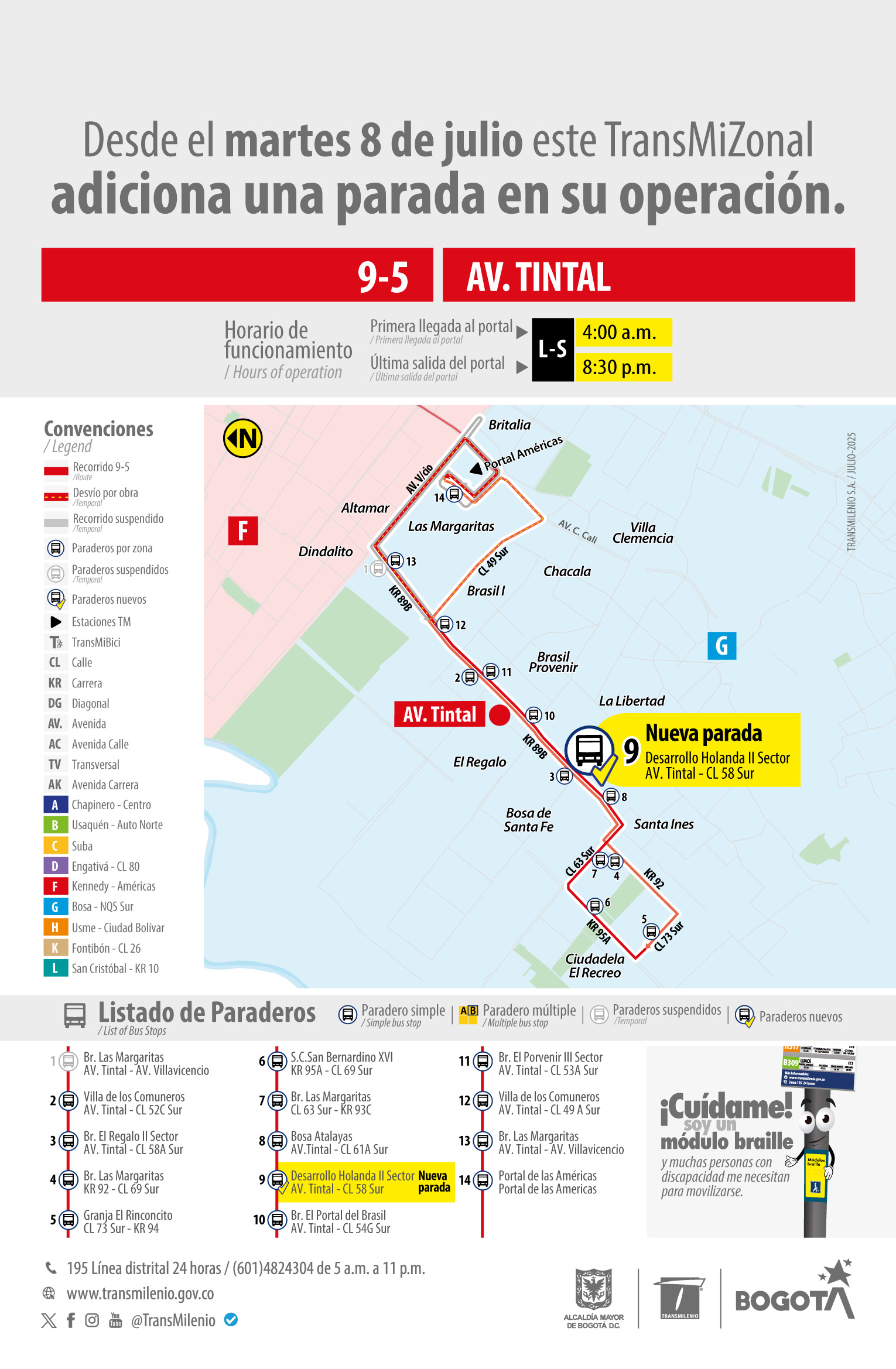 9-5 Avenida el Tintal