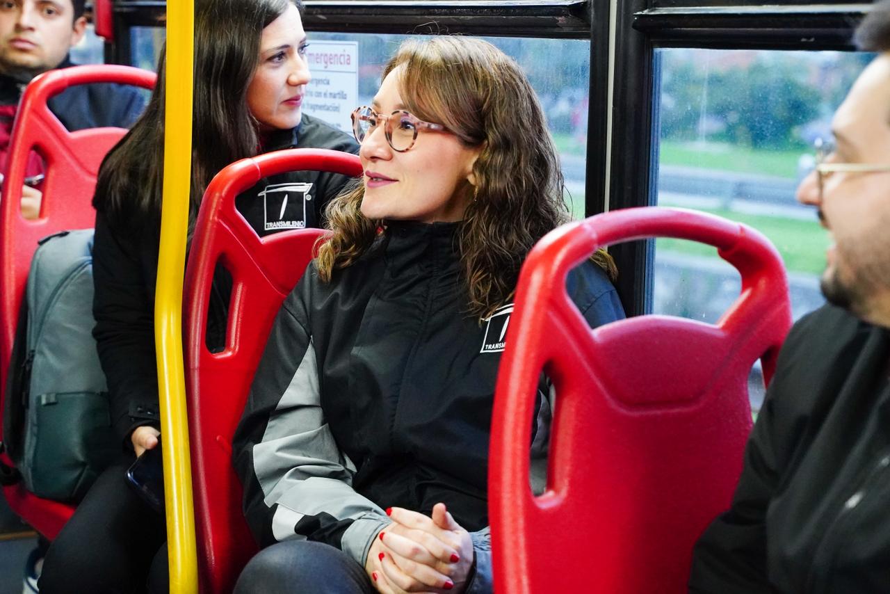 Gerente de TRANSMILENIO S. A., María Fernanda Ortiz.
