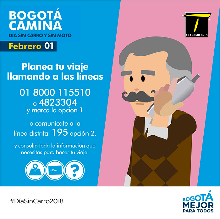 Infografía como planear el viaje por teléfono