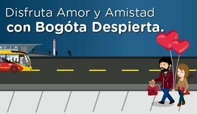 TransMilenio extiende 1 hora su operaci&oacute;n nocturna  el d&iacute;a del amor y amistad 